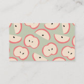 Apple of my Eye Green Boy Baby Shower Book Request Informatiekaartje (Achterkant)