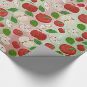 “Apple of My Eye” Stipple Art Wrapping Paper Cadeaupapier (Hoek)