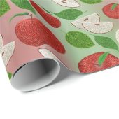 “Apple of My Eye” Stipple Art Wrapping Paper Cadeaupapier (Rol Hoek)