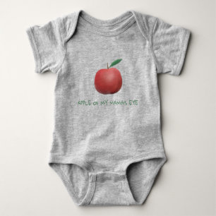 Apple of My Mama's Eye Romper