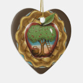Apple of My Pie Keramisch Ornament (Rechts)