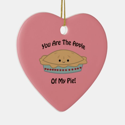 Apple of My pie Keramisch Ornament (Rechts)