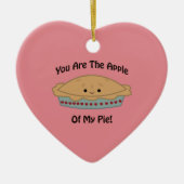 Apple of My pie Keramisch Ornament (Voorkant)