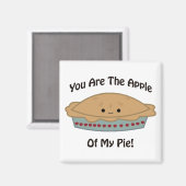 Apple of My pie Magneet (Voorkant / Achterkant)