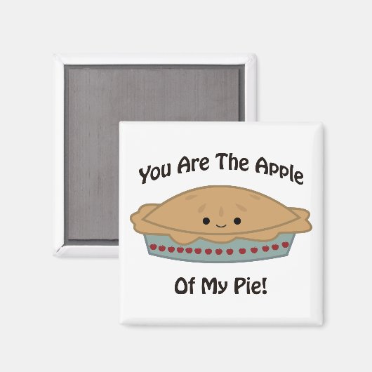 Apple of My pie Magneet (Voorkant / Achterkant)