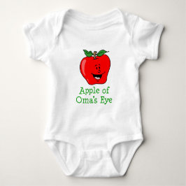 Apple of Oma's Eye Romper