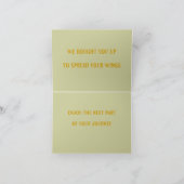 'Apple of Our Eye' Afstuderen Kaarten (Binnen)