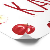 Apple of Our Eye, any Age Happy Birthday Party Poster (Hoek)