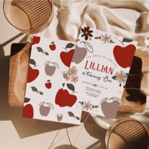 Apple of our Eye Apple thema verjaardag Kaart