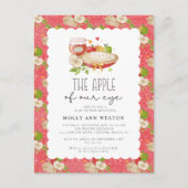 Apple of Our Eye Baby shower Invitation Briefkaart (Voorkant)