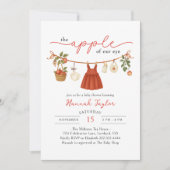 Apple of Our Eye Baby Shower Kaart (Voorkant)