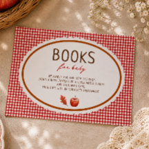 Apple Of Our Eye Herfst Baby Shower BOEKEN VOOR DE
