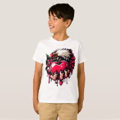 Apple-ontwerp T-shirt (Voorkant volledig)