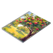 Apple Orchard Autumn Fall Watercolor Notitieboek (Linkerzijde)