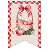 Apple Orchard Baby shower Welkomstbanner Vlaggetjes (Eerste vlag)