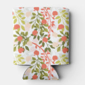 Apple Orchard Floral Garden Pattern Blikjeskoeler (Achterkant)