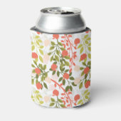 Apple Orchard Floral Garden Pattern Blikjeskoeler (Blikje Achterkant)