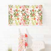 Apple Orchard Floral Garden Pattern Spandoek (Insitu)