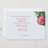 Apple Orchard Invitation Kaart (Achterkant)