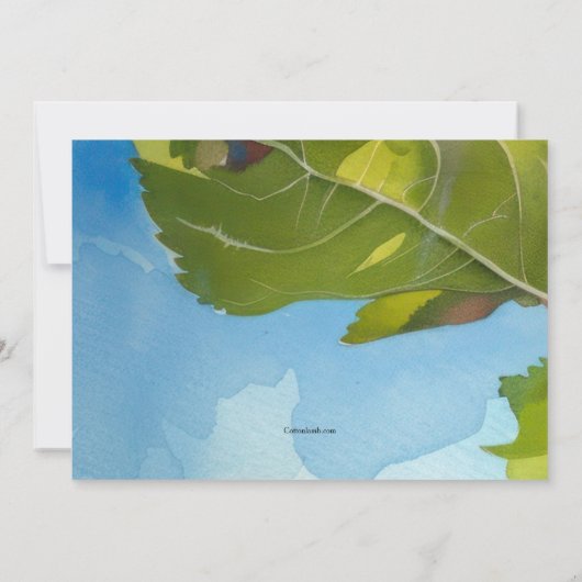 Apple Orchard Kaart (Achterkant)