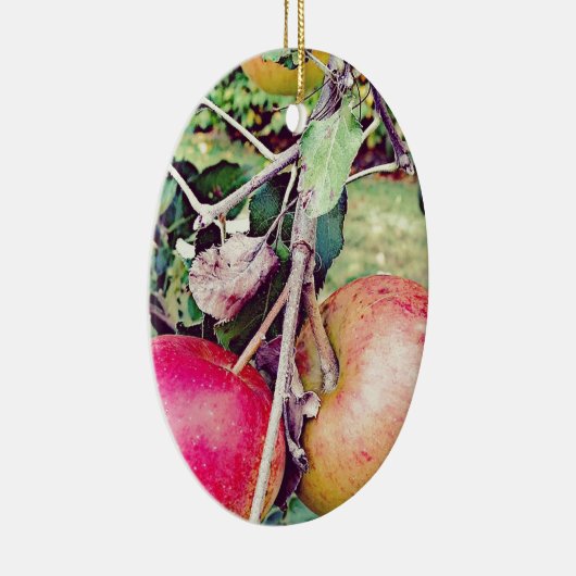 Apple Orchard Keramisch Ornament (Rechts)