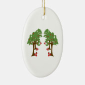 Apple Orchard Keramisch Ornament (Rechts)