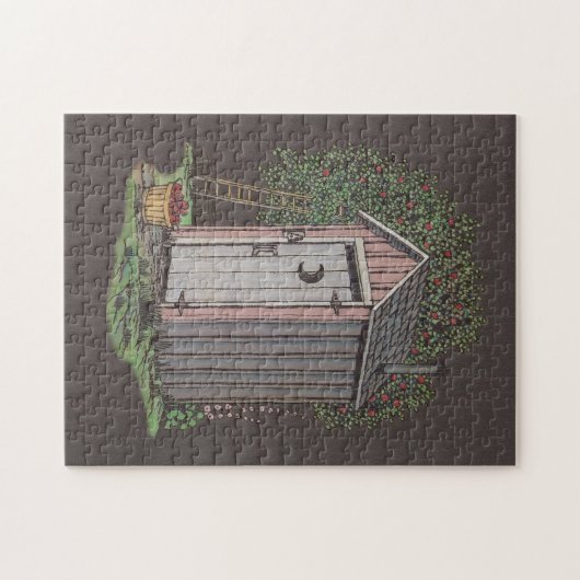 Apple Orchard Outhouse Legpuzzel (Horizontaal)