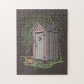 Apple Orchard Outhouse Legpuzzel (Verticaal)