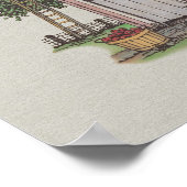 Apple Orchard Outhouse Poster (Hoek)