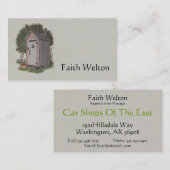 Apple Orchard Outhouse Visitekaartje (Voorkant / Achterkant)