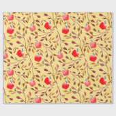 Apple Orchard red Cadeaupapier (Vlak)