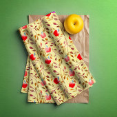 Apple Orchard red Tissuepapier