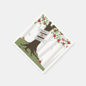 Apple Orchard Wedding Napkins Servet (Hoek)
