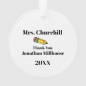 Apple Ornament (achterkant)