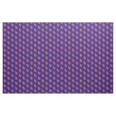 Apple Paars Pattern Stof (Yard (91,4 cm))