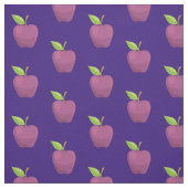 Apple Paars Pattern Stof (Swatch)