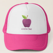 Apple Paars Trucker Pet (Voorkant)
