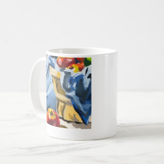 Apple Painting-mok Koffiemok (Voorkant links)