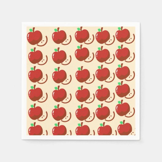 Apple Paper Napkins Servet (Voorkant)