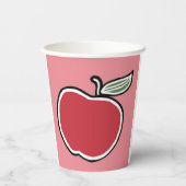 Apple Papieren Bekers (Achterkant)