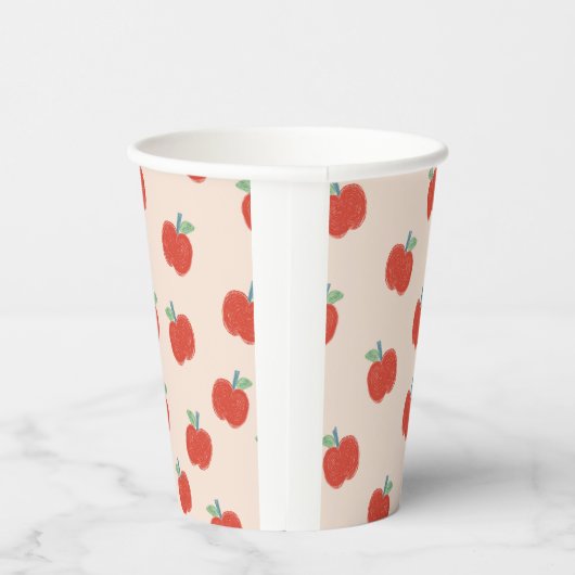 Apple Papieren Bekers (Rechts)