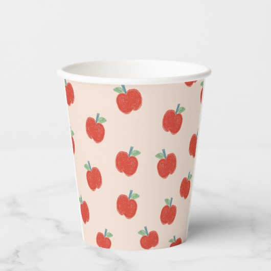 Apple Papieren Bekers (Voorkant)