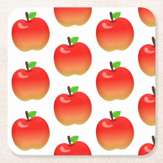 Apple Patroon Paper Onderzetter for Party Celebrat (Voorkant)