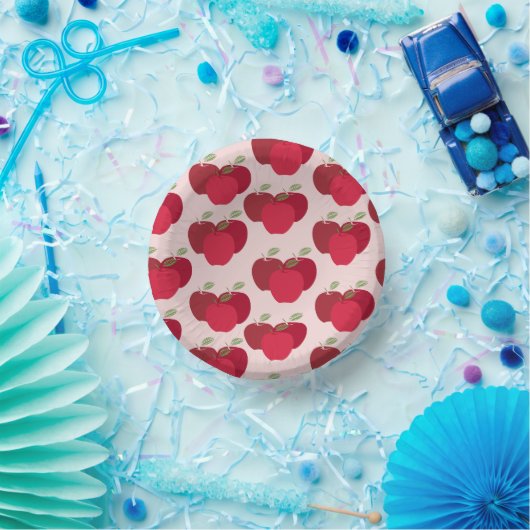 Apple Pattern 7" Paper Bowl voor feesten of evenem Papieren Kommen (Feest)