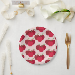 Apple Pattern 7" Ronde Bord voor feesten of evenem
