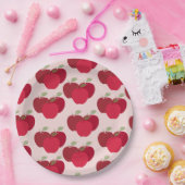 Apple Pattern 9" Ronde Bord voor feesten of evenem (Feest)