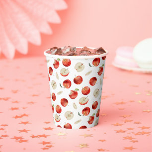 Apple Pattern Baby shower Papieren Bekers