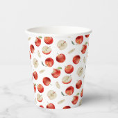 Apple Pattern Baby shower Papieren Bekers (Voorkant)