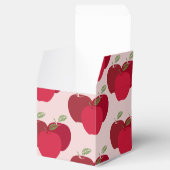 Apple Pattern Classic Favoriete Box voor Feestgesc Bedankdoosjes (Geopend)