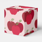 Apple Pattern Classic Favoriete Box voor Feestgesc Bedankdoosjes (Achterkant)